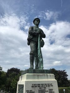 First World War memorial in Sevenoaks, erected in 1920 (2020)