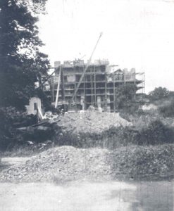 Scaffolding at Hever Castle (1903), © Hever Castle & Gardens