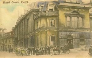 Postcard of the Royal Crown Hotel