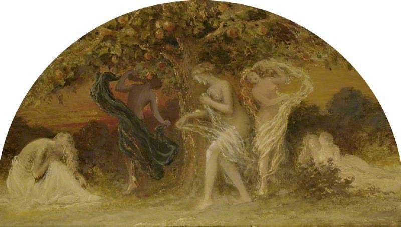 Hesperides, 'Dance around the Golden Tree' by Edward Calvert (1799–1883), © The Fitzwilliam Museum