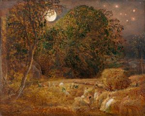 The Harvest Moon by Samuel Palmer (1805–1881), © Yale Center for British Art