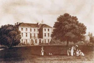 Wildernesse House c. 1820, drawing by J.P. Neale