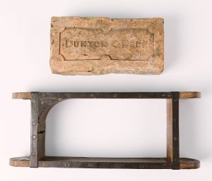 Dunton Green brick and brick mould, © Kent County Council Sevenoaks Museum