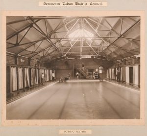 Sevenoaks swimming baths (early 1900s), © Kent County Council Sevenoaks Museum