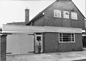 Harpsichord workshop on Bradbourne Road