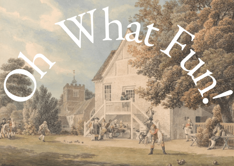 Oh What Fun! Artistic Representations of Leisure and Pleasure in Georgian Britain