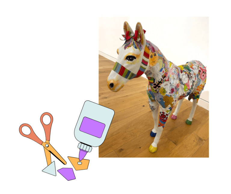 August activities: Clip clops and rag rugs