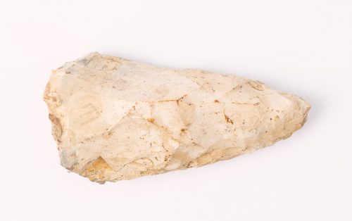 Stone hand axe from Lower Paleolithic period, © Kent County Council Sevenoaks Museum
