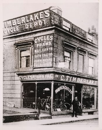 Timberlake's cycle shop, Sevenoaks, early 1900s