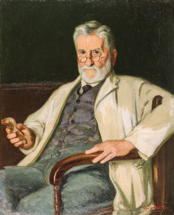 Oil painting of Benjamin Harrison by C. Chitty (1921), © Kent County Council Sevenoaks Museum