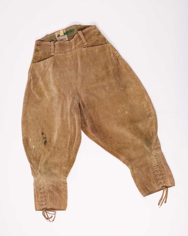 Breeches worn by member of the Kent Women's Land Army, © Kent County Council Sevenoaks Museum
